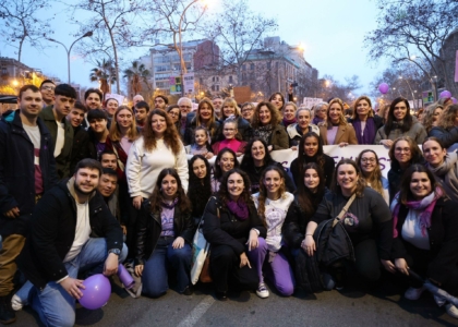 LA JSC REIVINDICA EL 8M AMB FORÇA I COMPROMÍS FEMINISTA