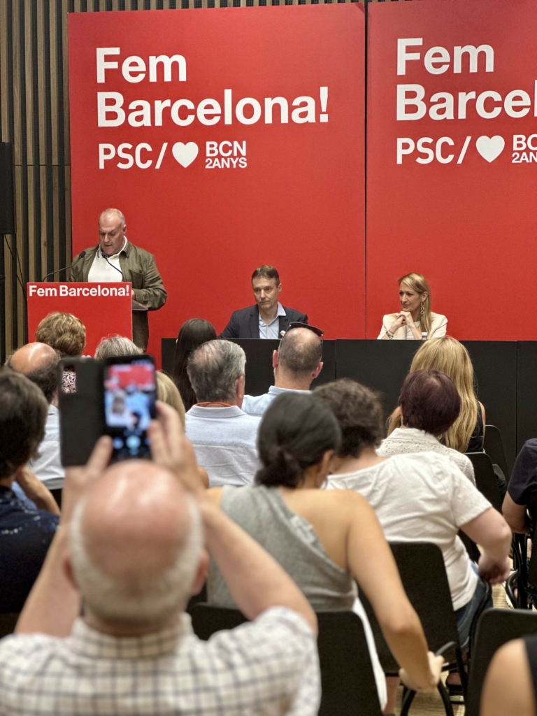 Intervenció de Blas Navalón, conseller tècnic de Sarrià-Sant Gervasi
