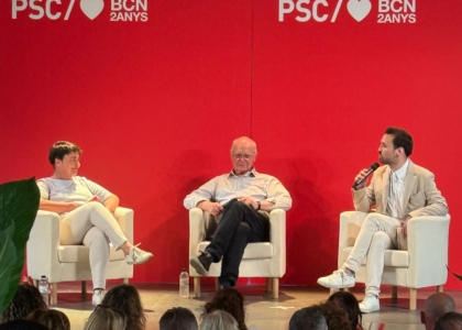 Rosa Alarcón, Lluis Rabell i Sergi Perea