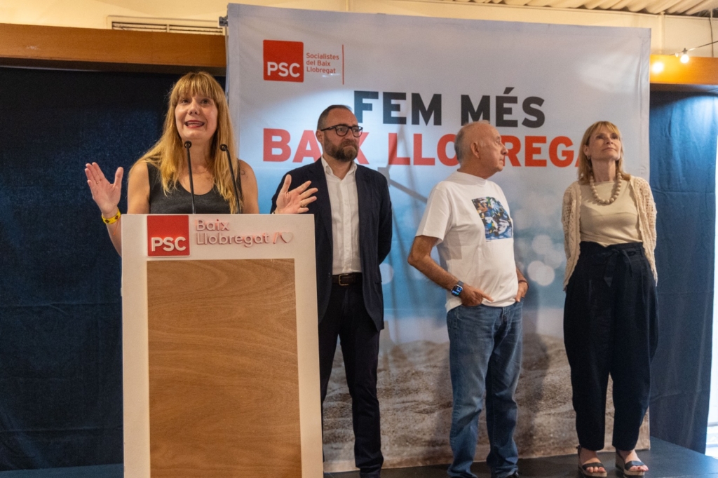 Sonia Guerra, a la trobada d'estiu del PSC del Baix Llobregat