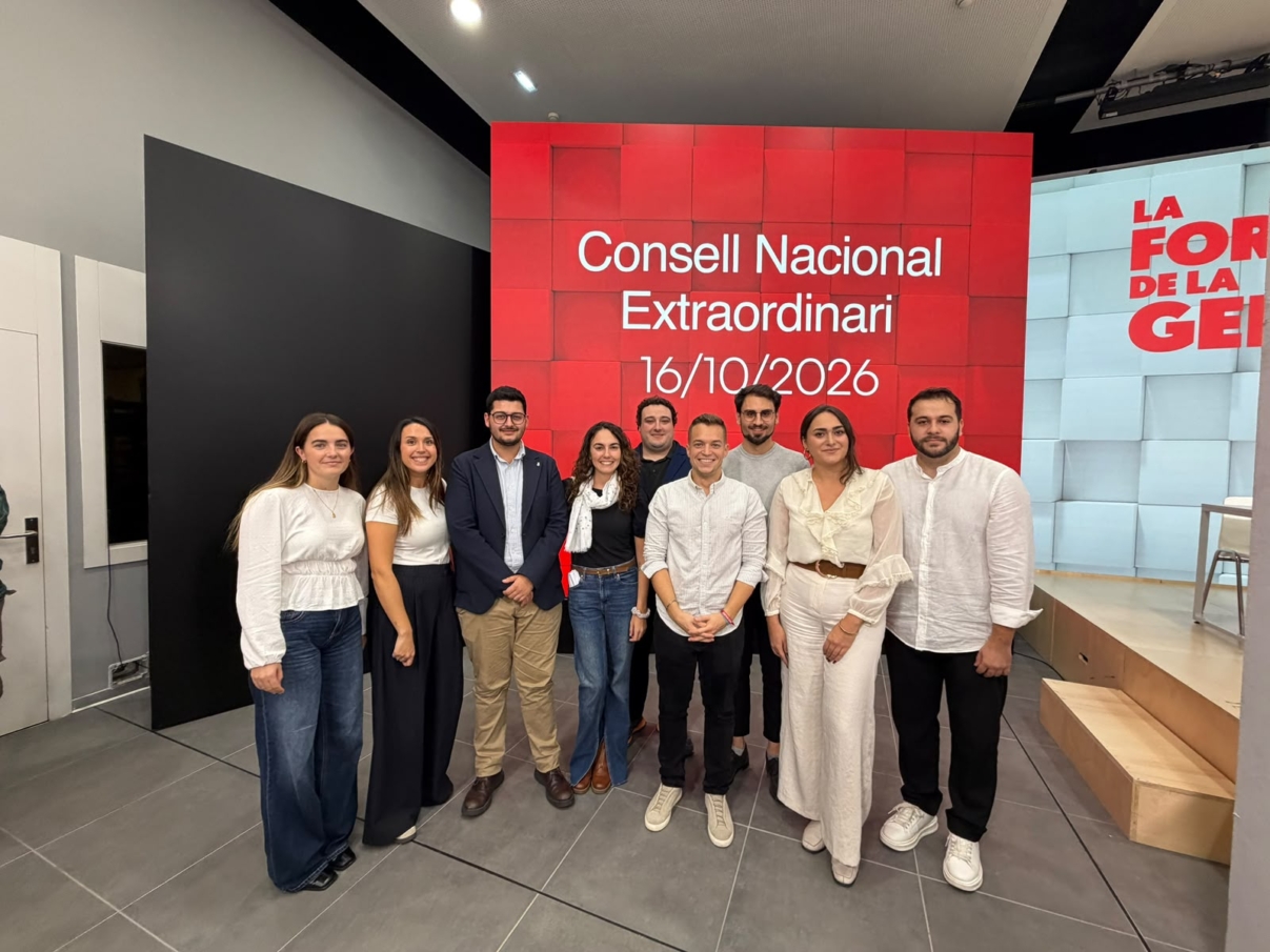 Candidats i candidates joves de la JSC a les eleccions generals del 29N