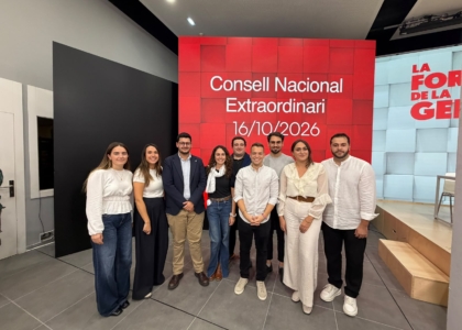 Candidats i candidates joves de la JSC a les eleccions generals del 29N